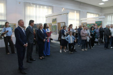 Вернисаж юбилейной выставки Александра Кариха