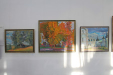 Вернисаж юбилейной выставки Александра Кариха