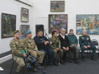 Встреча художников с ветеранами СВО