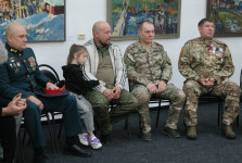 Встреча художников с ветеранами СВО