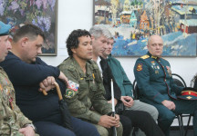 Встреча художников с ветеранами СВО
