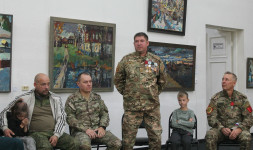 Встреча художников с ветеранами СВО