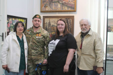 Встреча художников с ветеранами СВО