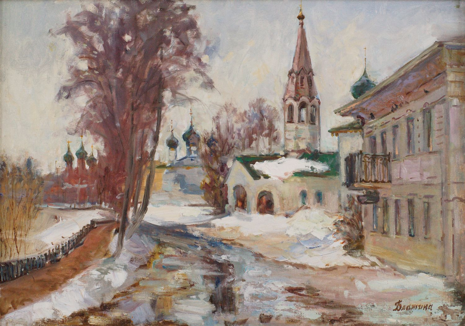 И.В. Блажина. Март. Никола Рубленный. 2022 г.