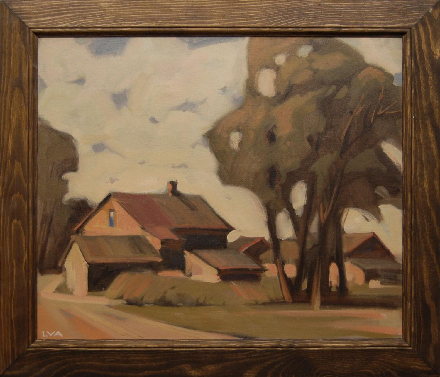 В.А. Лаврова. Любим. Полдень. 2017. Х., м. 60х60.