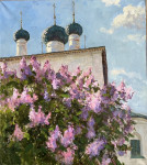 И.Н. Уманская. Пора цветения. 2024. Холст, масло. 90х80 см.