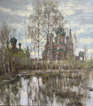 И.Н. Уманская. Пробуждение. 2024. Холст, масло. 80х70 см.